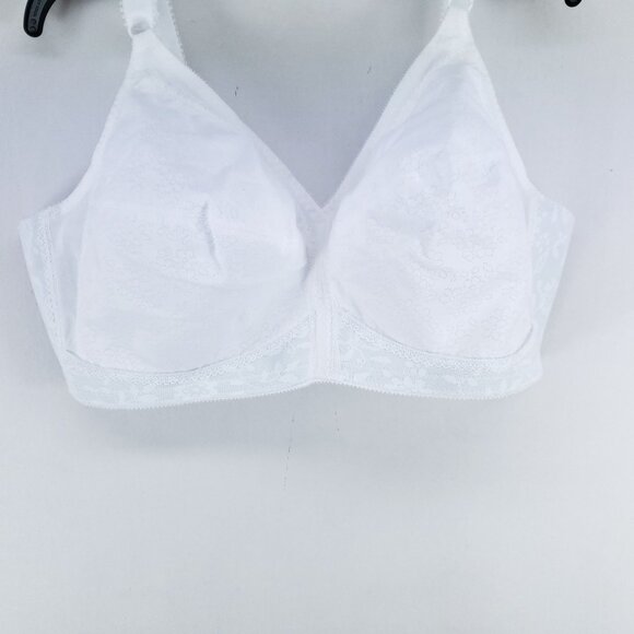 Playtex 18 Hr Bra Size 50C White Sensational Support Wireless - Picture 3 of 7
